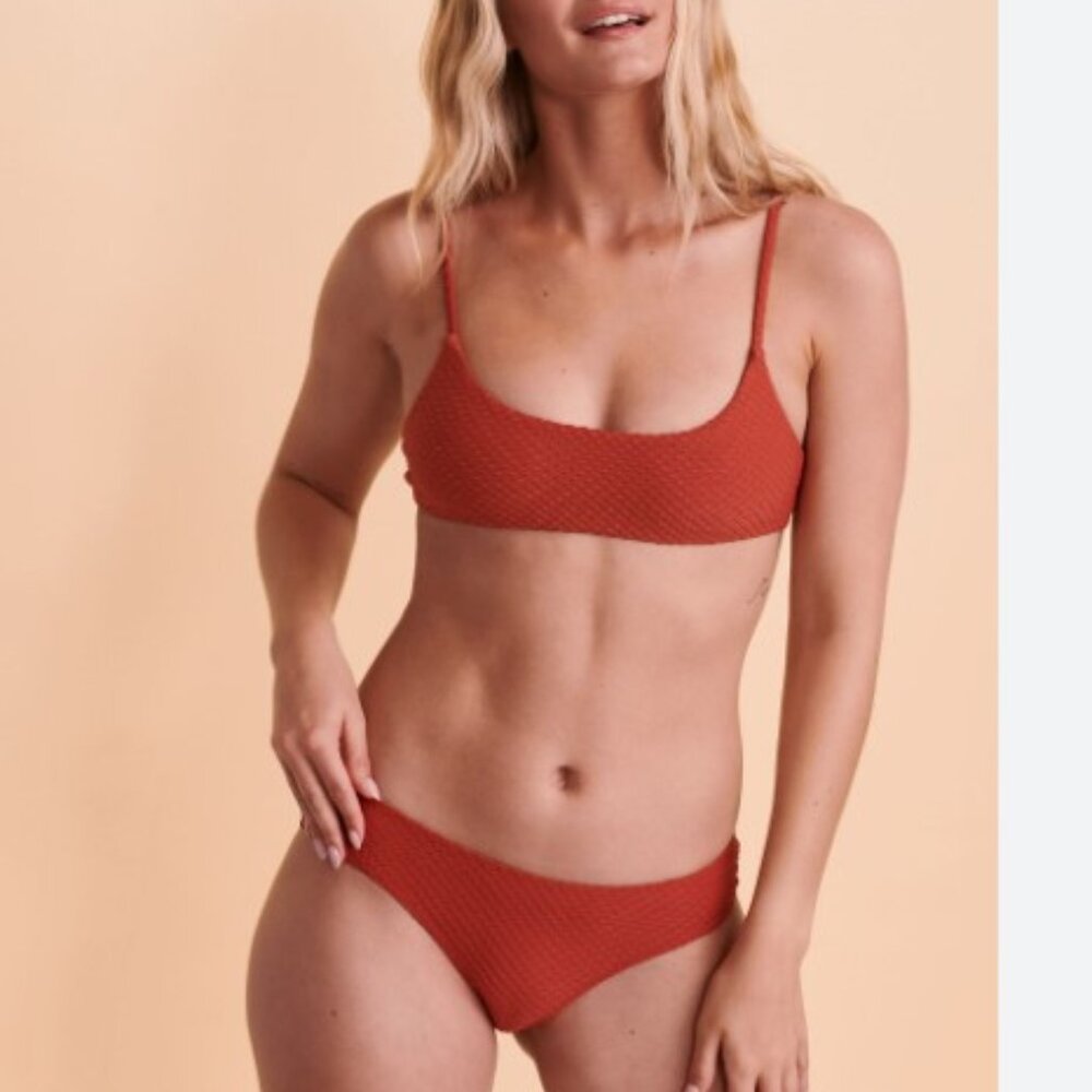 O'Neill Saltwater Texture Matira Bikini Rust TOP